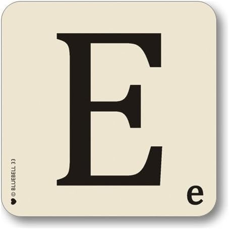 Alphabet Coaster Letter E