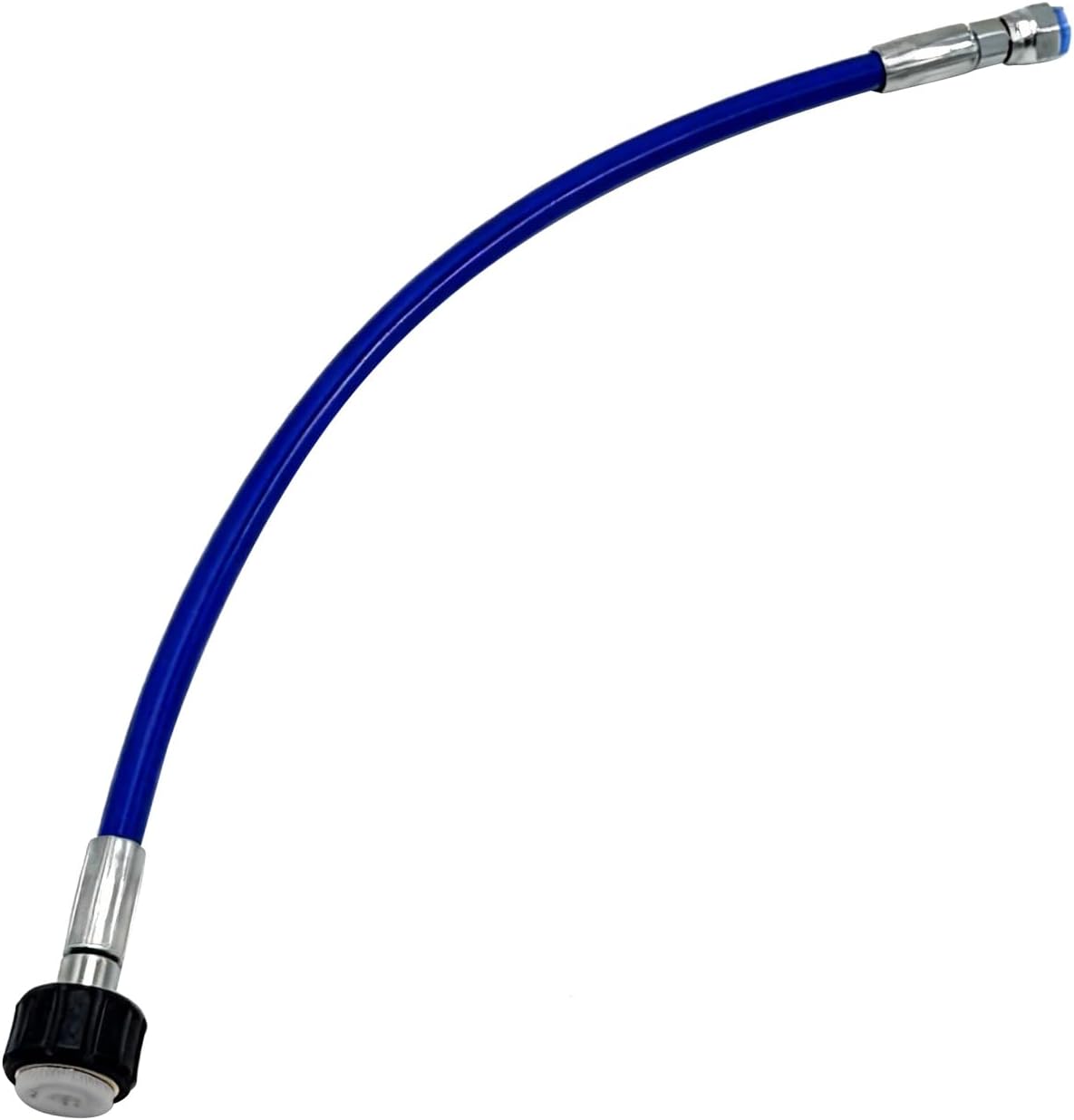24W830 Airless Sprayer Piston Pump Side Tube Coupled Hose Compatible with Graco 390 395 490 495 595 PC, 0.5 inches Blue