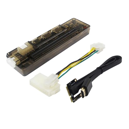 Station d'accueil pour carte graphique externe Mini PCI-E avec alimentation 150W intégrée pour PC