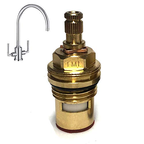 Tap Cartridge for Blanco Eye BM5300CH Quarter Turn Valve Replacement (Single Clockwise Open/HOT)