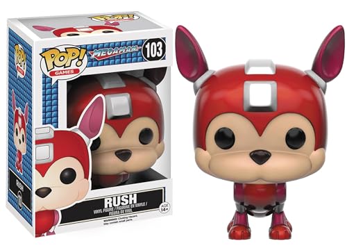 Funko Pop Games: Mega Man - Rush Action Figure