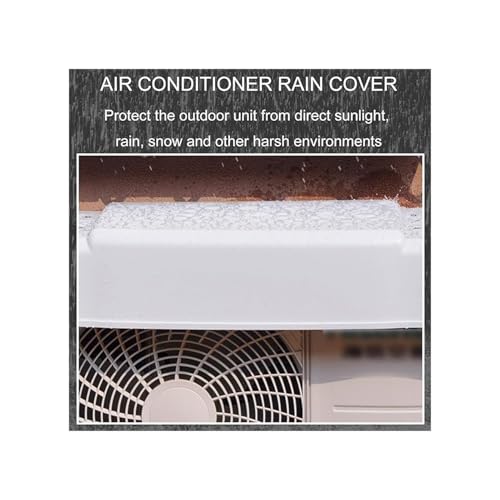 Housse de protection pour condenseur de climatiseur extérieur mini-split universelle