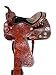 Comfy Trail Western Saddle 15 16 17 18 Pleasure Horse Tooled Leather TACK Set (15 Inch)