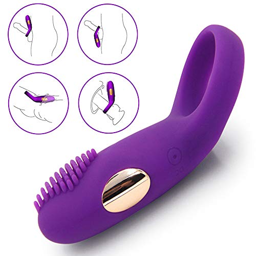 Anillo de vibración de silicona LGL Usb de carga portátil