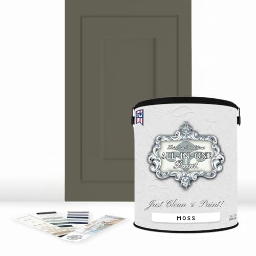 ALL-IN-ONE Paint by Heirloom Traditions, Moss (Earthy Olive Green), Gallon