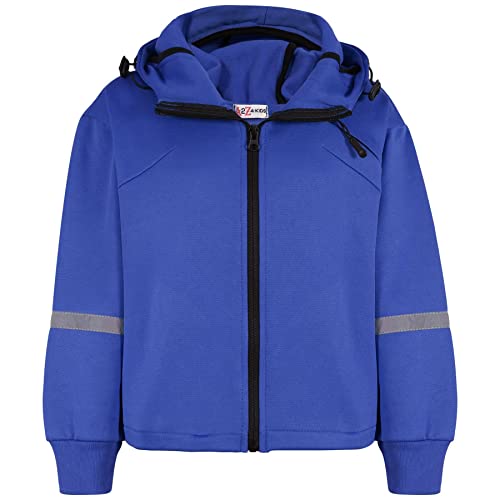 Girls Boys Tracksuit Reflective Taped Hooded Hoodie Bottom Jogging Suit Joggers 2 Piece Gift Age 5-13 Years3