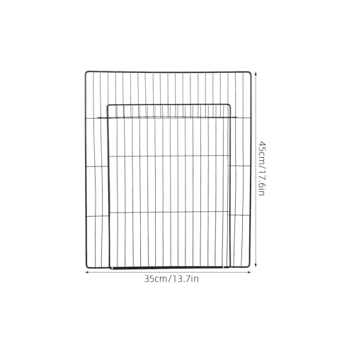 Puerta de caja de alambre para jaula de mascotas: ideal para camping y jardín 3