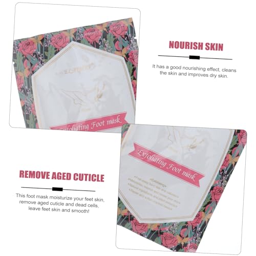 minkissy 5 Unidades máscara cuidados com os pés máscara esfoliante para os pés máscara facial hidrat