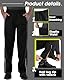 33,000ft wasserdichte Regenhose Herren Fahrrad Outdoorhose Atmungsaktive Winddicht Wanderhose Überziehhose Leichte Regenhose Schwarz 42W x 30L