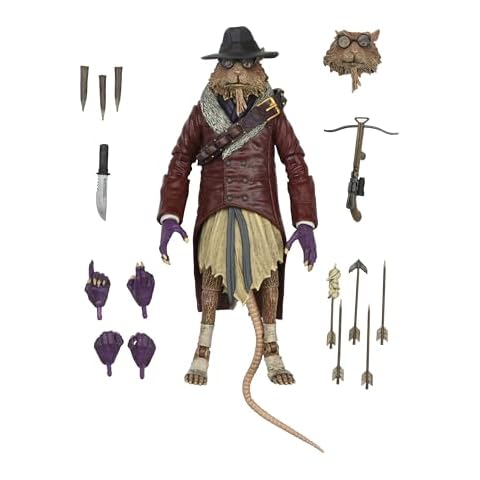 NECA - Universal Monsters vs TMNT - Splinter As Van Helsing Ultimate 7" Action Figure Cover