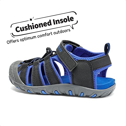 Image of DREAM PAIRS Boys Girls Closed-Toe Outdoor Summer Sport Sandals（Toddler /Little Kid /Big Kid）