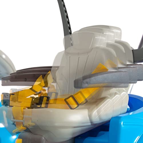 Carrinho de Passeio Infantil, Pedal ou Passeio, Poliplac, Bubblecar Azul