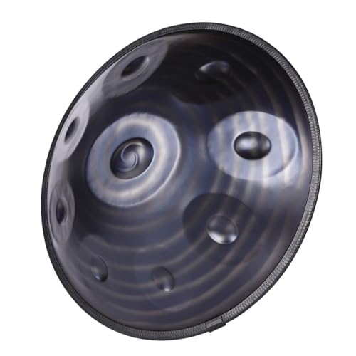 Handpan de acero con soporte 10 Notas 432Hz Azul miniatura 3