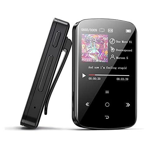 Waterproof MP3 Player Swimming,32gb Bluetooth Mp3 Player 30 Hours Music Support Recording, FM Broadcast, Image Browsing Pedometer Function Cover