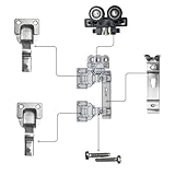 Zoom IMG-1 evotrade kit ferramenta scorrevole pieghevole