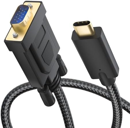 USB-C Auf VGA Adapter - Kompatibel Mit MacBook, IPhone 15 & Laptops