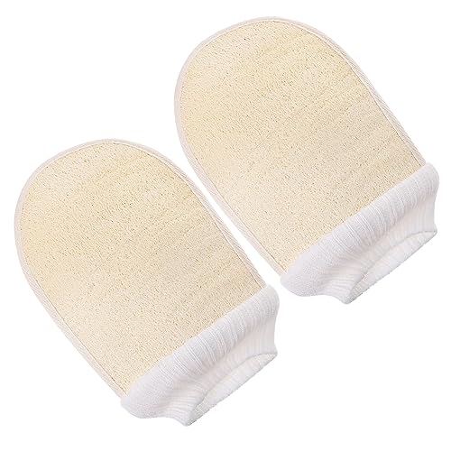 Exfoliants loofah de bain Healvian contre la peau terne : gommage doux corps