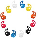 Earpods Cover , BLUEWALL Ear Tips Eargels for Apple Earphone Earpod ,Earbuds Headphones Cover for iPhone7 iPhoneSE iPhone6S iPhone6 iPhone5S 5C 5 Earpods , 6 Pairs 6 Color