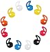 Earpods Cover , BLUEWALL Ear Tips Eargels for Apple Earphone Earpod ,Earbuds Headphones Cover for iPhone7 iPhoneSE iPhone6S iPhone6 iPhone5S 5C 5 Earpods , 6 Pairs 6 Color