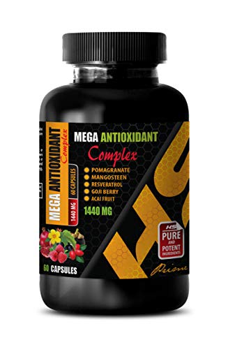 antioxidant Extreme Health Force - MEGA ANTIOXIDANT Complex 1440 MG - Acai Berry Supplement - 1 Bottle 60 Capsules