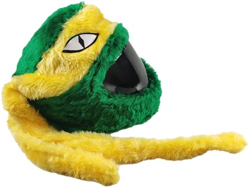 FunnyRiders Motorradhelm Überzug Plüsch Helmüberzug Motorrad - Lustig Motorrad Helm Überzug - Helmüberzug Motorradhelm - Hochwertiger Stoff-Cover Helm Deko