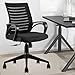 ASTRIDE Ace Mid Back Office Chair for Work from Home/Study Chair Height Adjustable Revolving Chair with Tilt Lock [Heavy Duty Nylon Base
