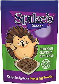 Spike's | Hedgehog Food, Delicious Crunchy Dry | High in Fibre, with Fresh Chicken | Suitable for Adults & Hoglets | Made in the UK (650g)