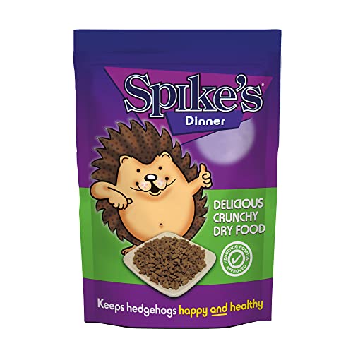 Spikes | Hedgehog Food Delicious Crunchy Dry | High in Fibre with Fresh Chicken | Suitable for Adults & Hoglets | Made in the UK (650g)