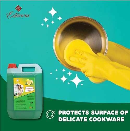 Image of GOVIN WASH Washing machine liquid detergent sky blue+Dish Cleaning Gel green pack of(2)10 L