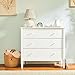 Little Seeds Clover 3-Drawer Dresser, True White