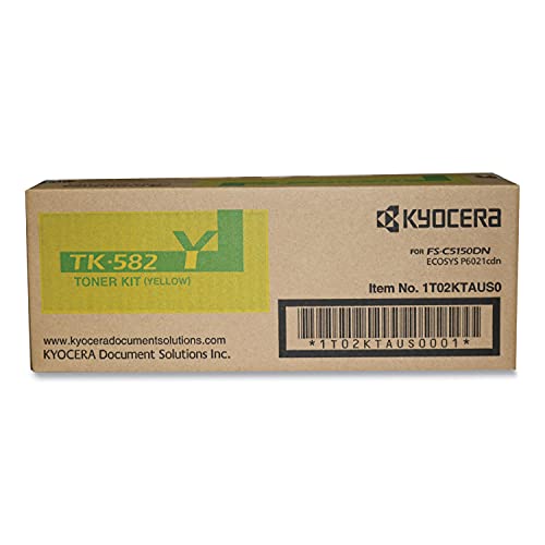 Toner jaune KYOCERA TK582Y cartouche toner et laser pour imprimantes de groupe de travail