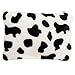 KESYOO Bolsa de Embrague de Maquillaje Bolsa de Cosméticos de Vaca de Peluche Organizador de Artículos de Tocador Zodiac Ox Cash Coin Purse for Women Girl Gift