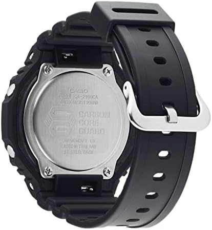 Casio Men's Analogue-Digital Quartz Watch with Plastic Strap GA-2100-1A3ER