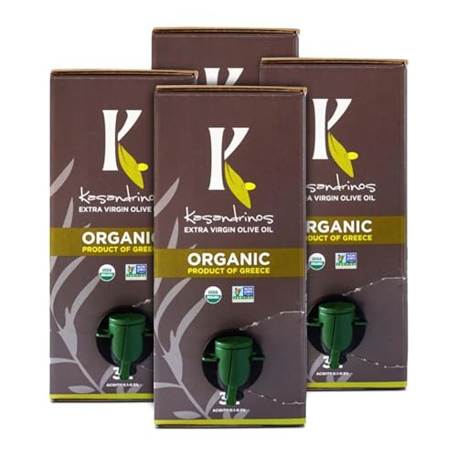 Kasandrinos Organic Olive Oil Extra Virgin Polyphenol Rich Greek Olive Oil 100% Organic First Cold Pressed Mild Delicate Flavor Verified by Non GMO 500 ml 16.9 oz product thumbnail 10