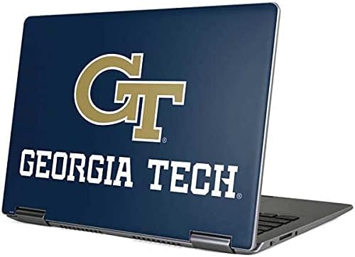 Skinit Decal Laptop Skin Compatible with Yoga 710 14in - Officially Licensed College Georgia Tech GT Blue Design