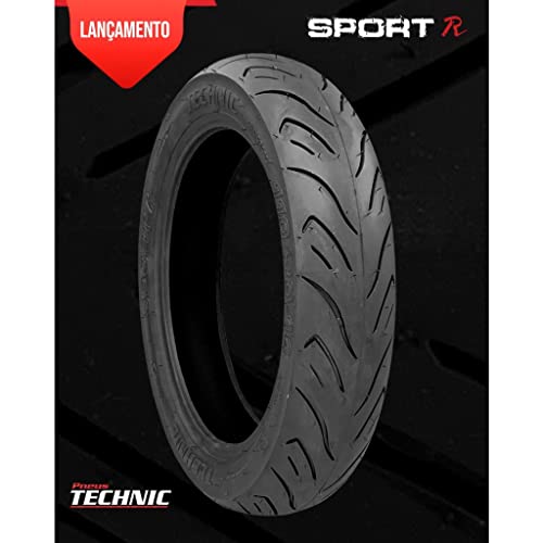 Pneu Technic SPORT R 80/100-18 = (2.75-18) 42P TL Dianteiro Titan/YBR/CBX 150 / CBX 200 / YES 125