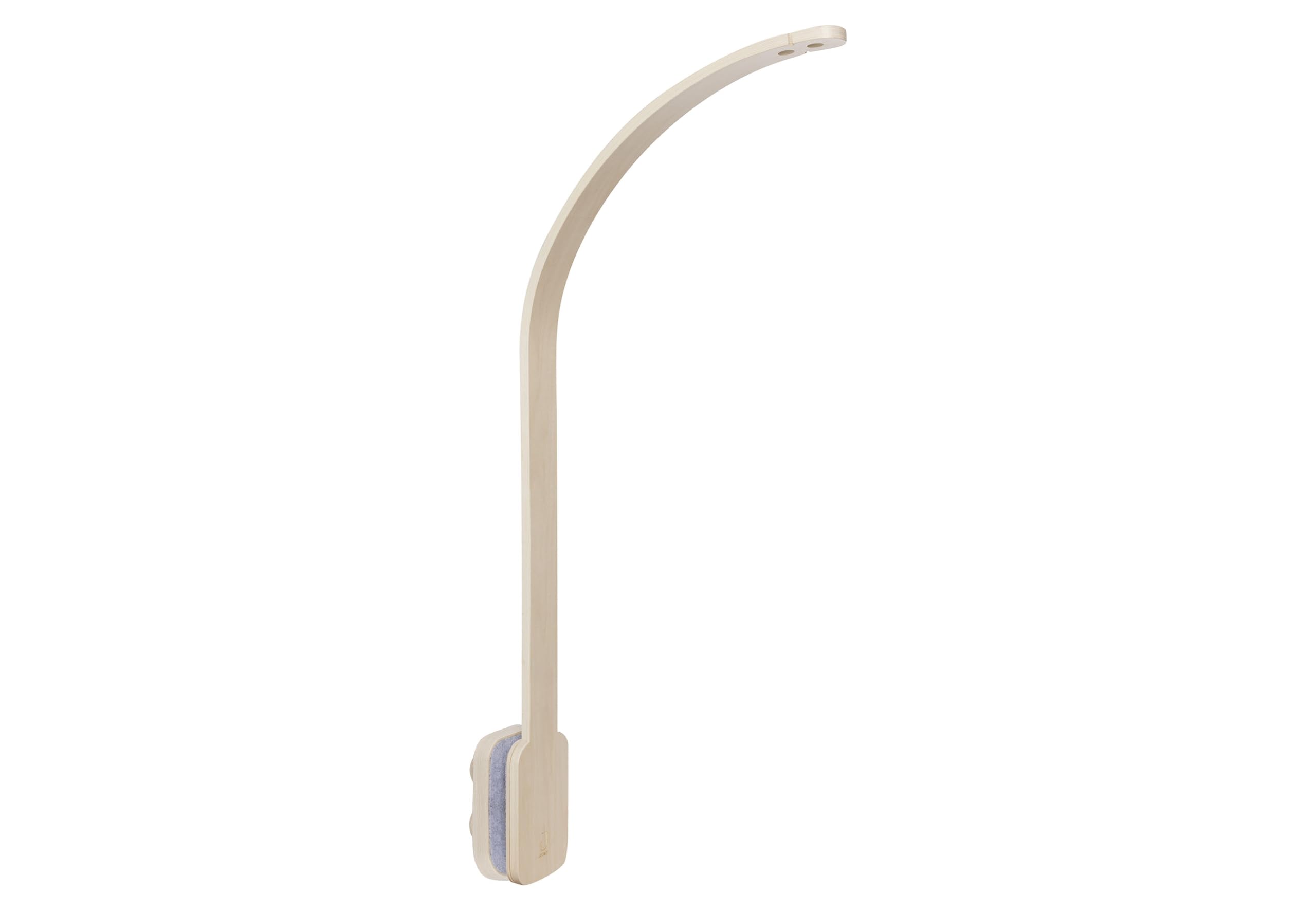 Jollein Mobile Holder – Wood – Universal Holder for Baby Mobile – for Playpen & Baby Bed – Stylish Wooden Arm – Baby Accessory – Attachment Without Drilling