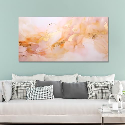 Tableau moderne surdimensionné marbre déco murale 60x122cm - 2