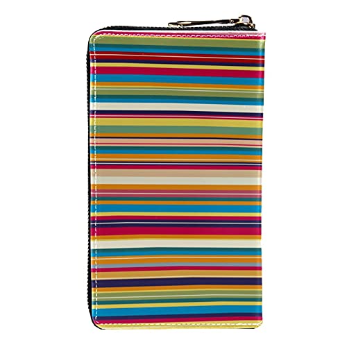 Portemonnee, portemonnee, lederen portemonnees voor vrouwen heren portefeuilles skelet kaarthouder geval, Patroon-574… - Afbeelding 5