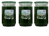 Mainstays 20oz Alpine Forest Scented Candles, 3-Pack