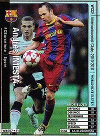 Amazon.co.jp: WCCF/10-11/WBE/アンドレス・イニエスタ : スポーツ