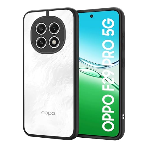Image of CEDO Backcover for Oppo F29 Pro (5G) | Camera Protection Bump Shockproof Edge | Ultra Hybrid Transparent Acrylic Clear TPU+PC Hard Backcase Cover (Black)