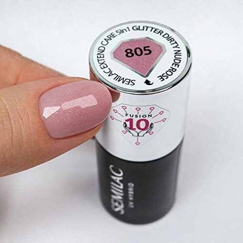 SEMILAC Extend Care Base 5in1, Builder Gel in the Bottle, All in One Nourishing Builder Gel for Nails and Gel Polish UV Light - Image 4