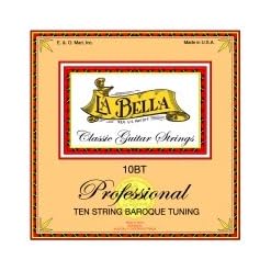 La Bella 10 cordes Baroque accordage guitare - Les Beatles, Paul McCartney, John Lennon, RIngo Starr, George Harrison