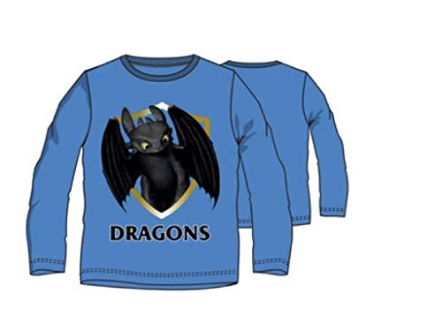 Dragons - Maglietta a maniche lunghe Blu 98 cm