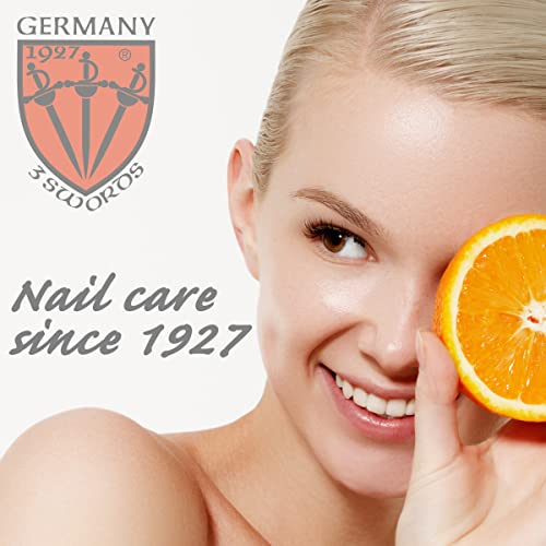 3 Swords Germany – brand quality stainless CUTICLE SKIN NIPPERS - REMOVER - CUTTER manicure pedicure grooming for professional fingernail & toenail care by 3 Swords