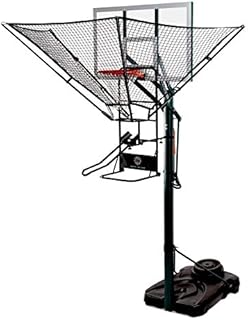 Dr. Dish iC3 Basketball Rebounder Net Return System Portable Shot Trainer for Traditional Pole and Wall Mounted Hoops with Rotating Return Chute