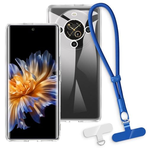 OAGELIM 2-in-1�ی�P�[�X�ƃ��X�g�X�g���b�v Fossibot S3 Pro �Ƃ̌݊������� ���O���\�ȃ��j���[�h�t���d�b�J�o�[�A����~�ߕ����h�~�O���b�v�n���h�� (�N���A + �u���[)