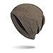 Produktbild Aberimy Beanie Damen Herren Mützen Jersey Kopfbedeckung Baumwolle elastisches Wintermütze Strickmütze Longbeanie, Leicht und Weich, Kopfbedeckung für Sport, Chemo, Haarausfall, Schlaf 0014