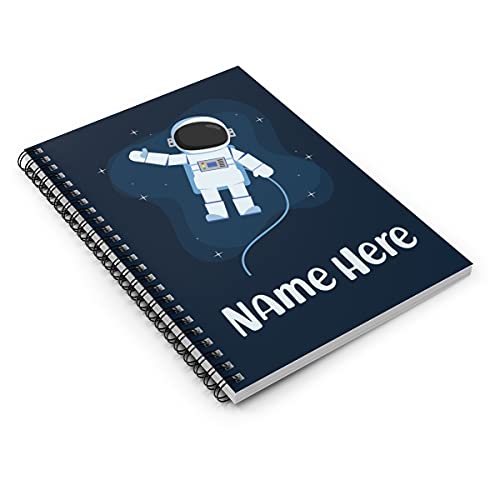 Personalized Astronaut Space Explorer Spiral Notebook - Custom Notebook For For Kid, Teens, Girls, Women, Kids Gifts #TOP2